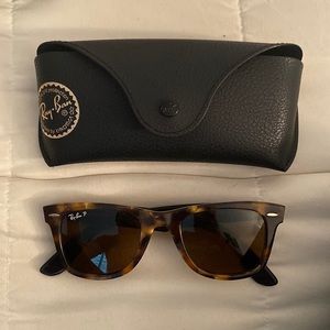 Polarized RayBan Wayfare Sunglasses